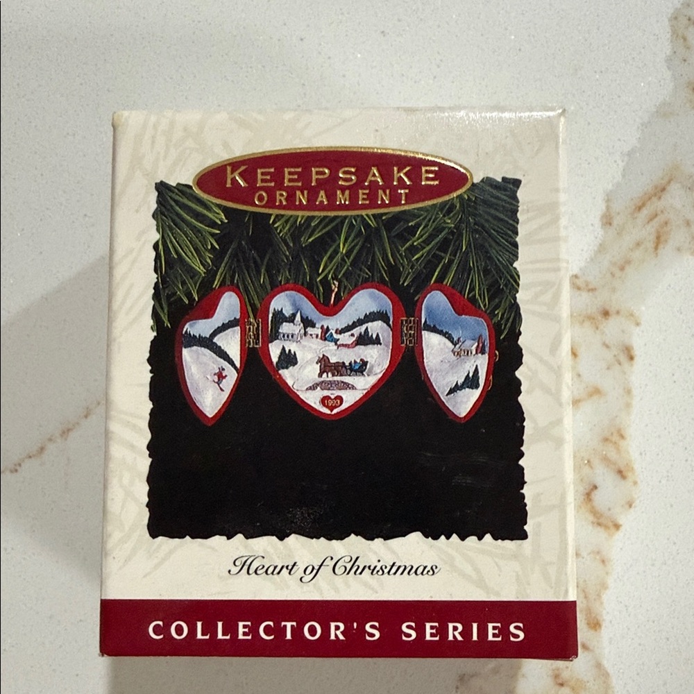 Hallmark Keepsake Ornament - Heart of Christmas 1993
